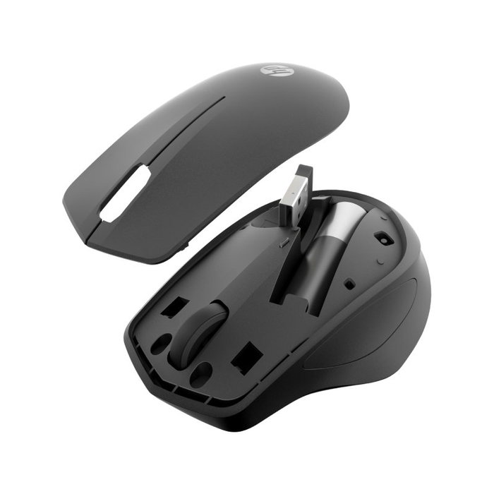 HP 280 Silent Wireless Mouse Negro